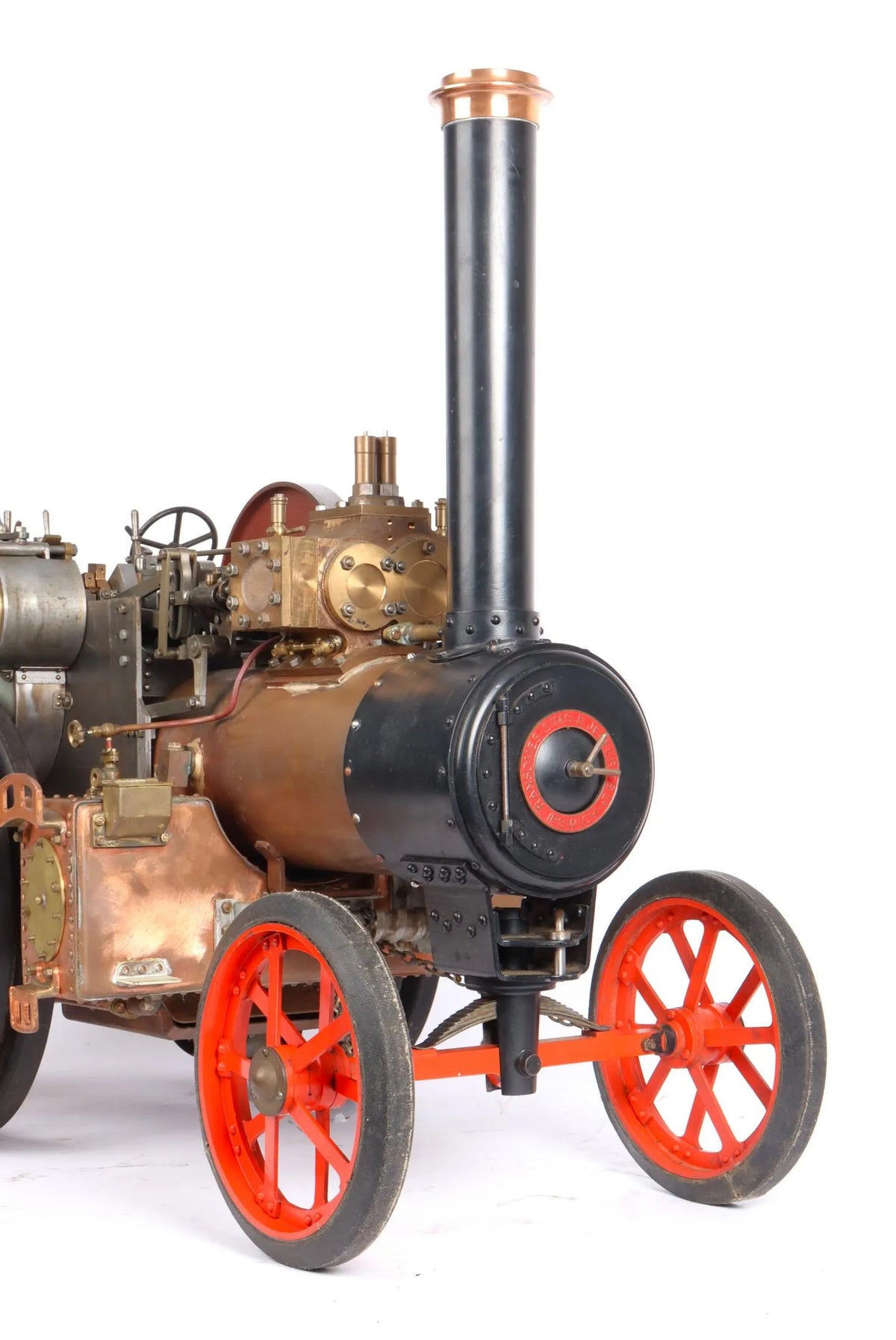 2 inch scale Ransomes, Sims & Jefferies DCC steam tractor