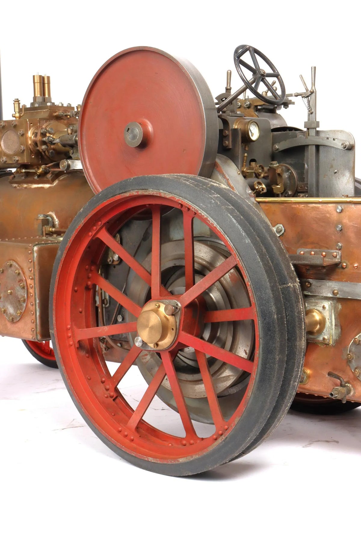 2 inch scale Ransomes, Sims & Jefferies DCC steam tractor