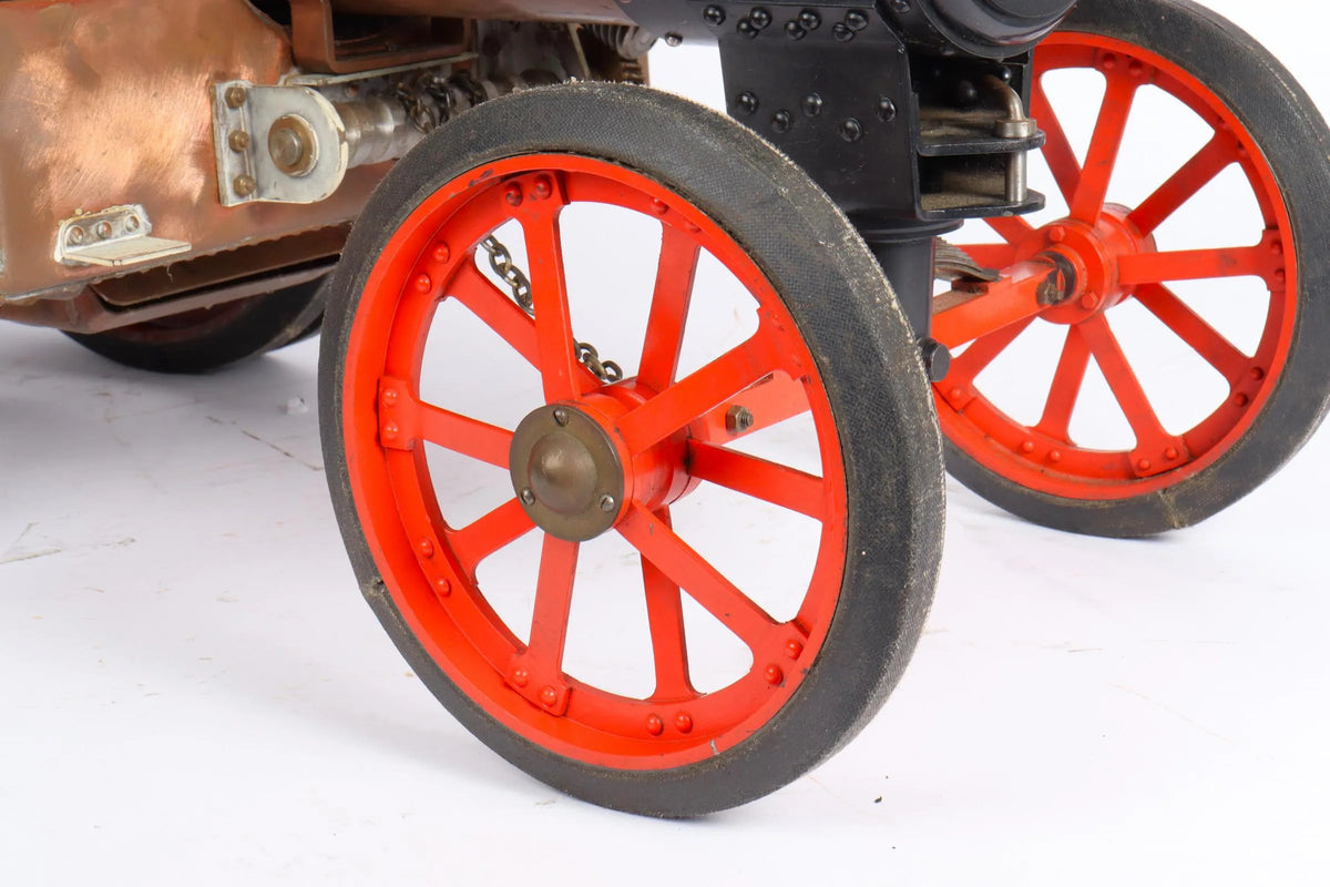 2 inch scale Ransomes, Sims & Jefferies DCC steam tractor
