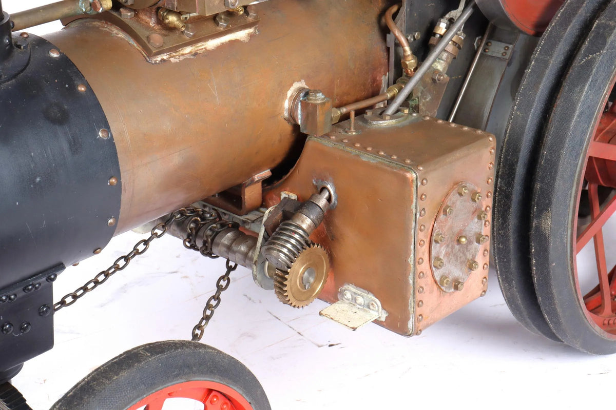 2 inch scale Ransomes, Sims & Jefferies DCC steam tractor