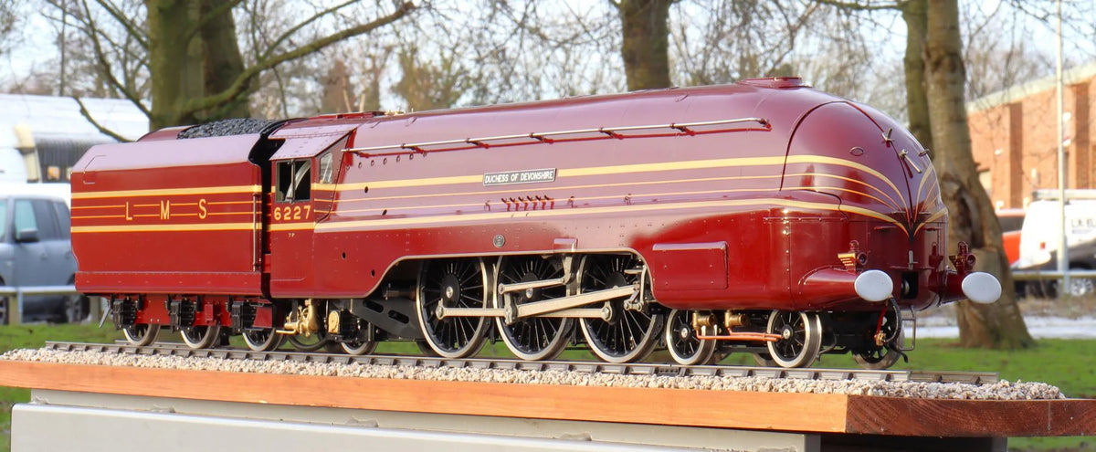 Gauge 3 LMS streamlined Coronation No.6227 "Duchess of Devonshire"