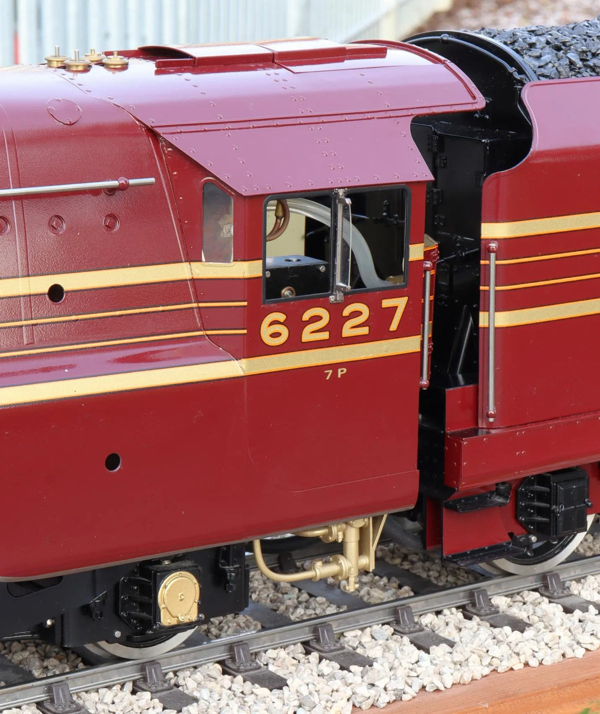 Gauge 3 LMS streamlined Coronation No.6227 "Duchess of Devonshire"