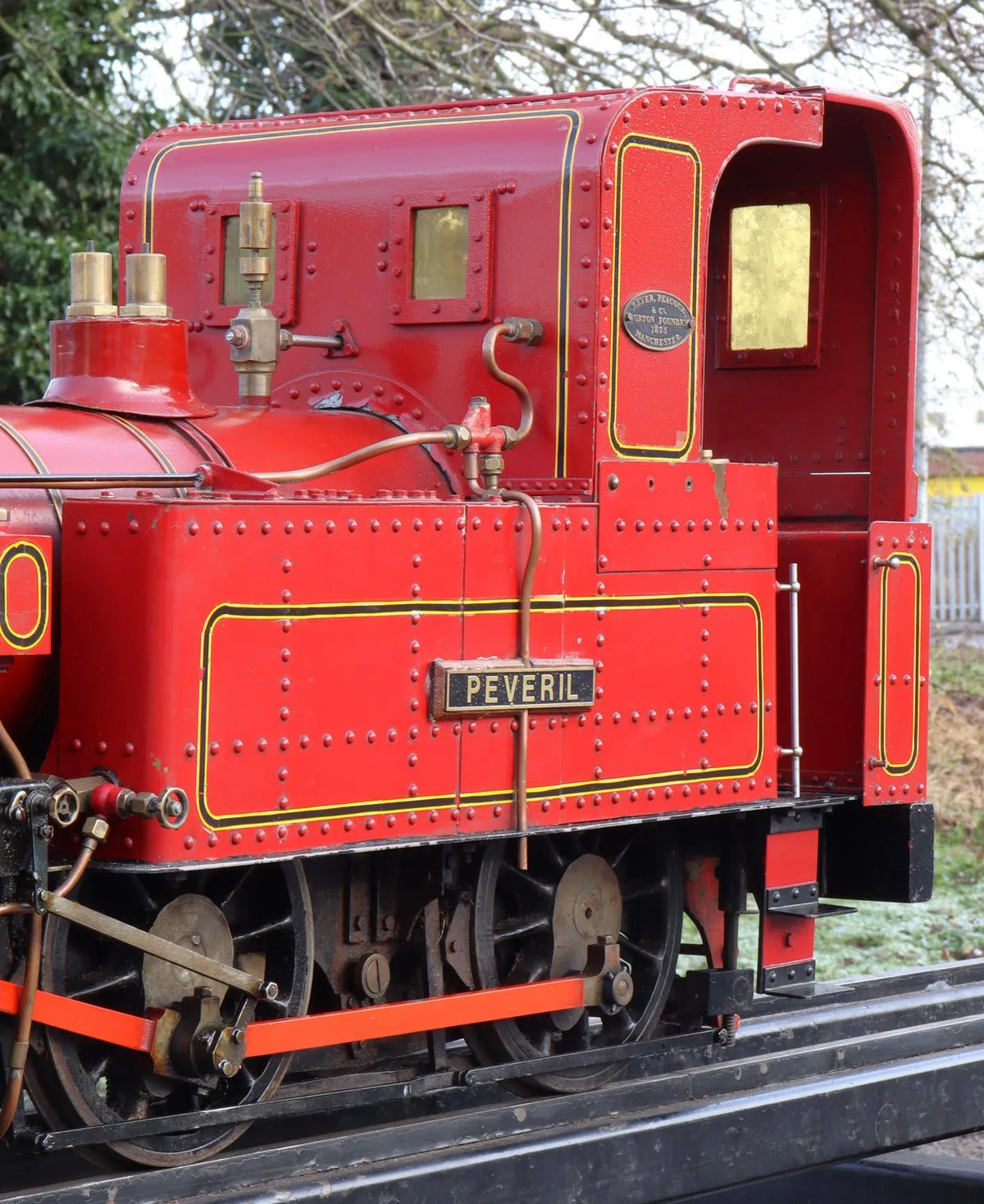 5 inch gauge Beyer Peacock 2-4-0 "Peveril"