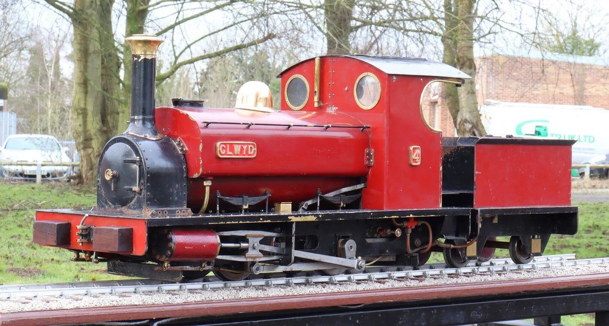 3 1/2 inch gauge Conway "Clwyd" 0-4-0ST