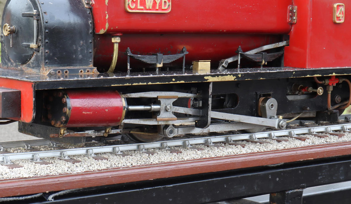 3 1/2 inch gauge Conway "Clwyd" 0-4-0ST