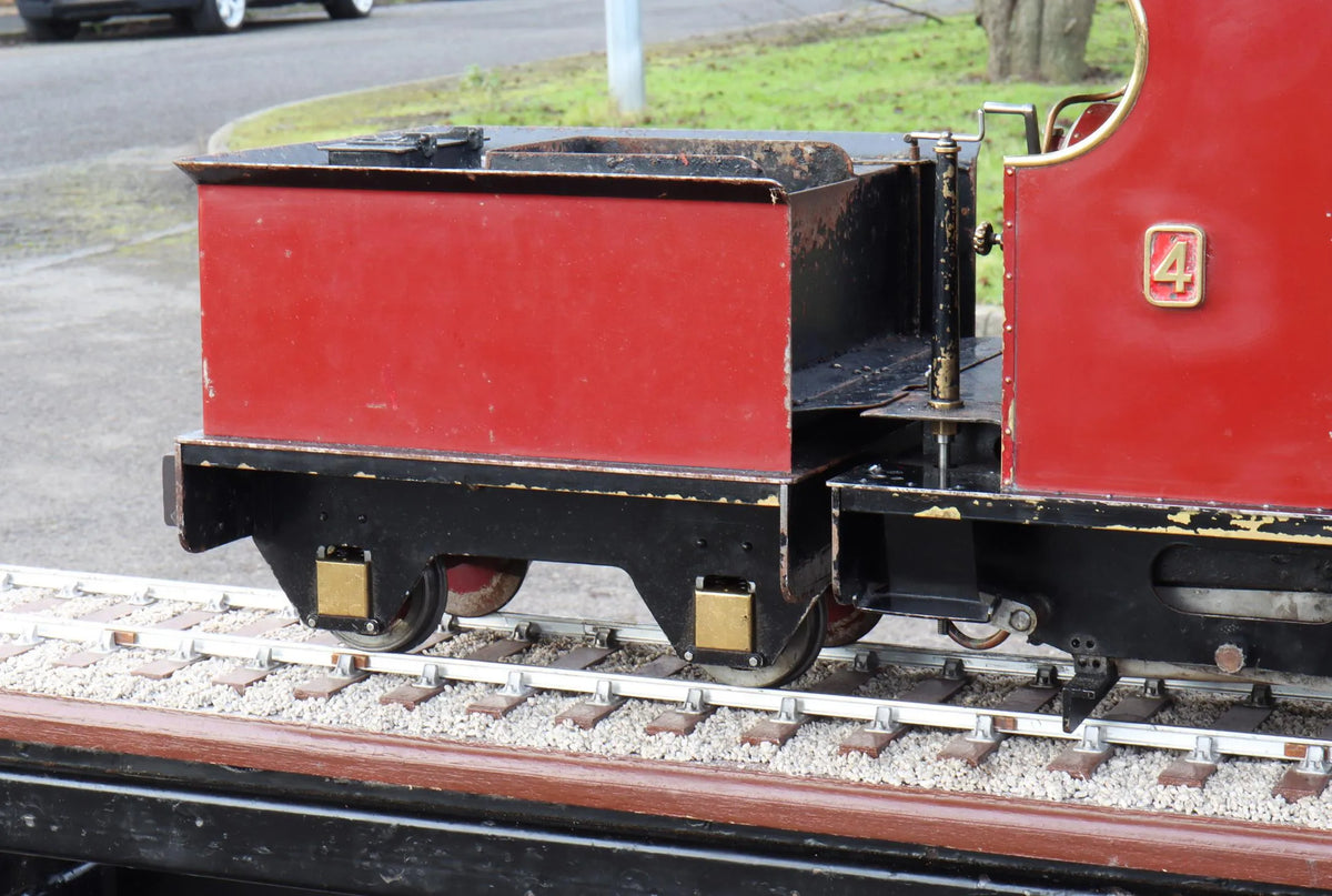 3 1/2 inch gauge Conway "Clwyd" 0-4-0ST