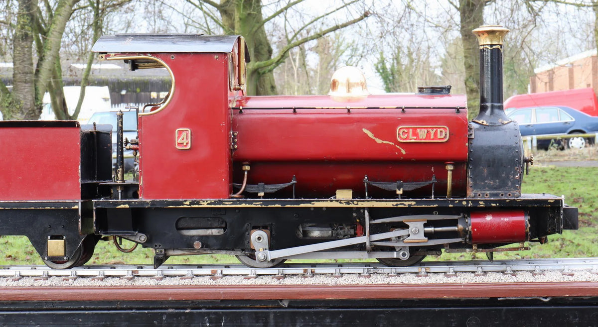 3 1/2 inch gauge Conway "Clwyd" 0-4-0ST