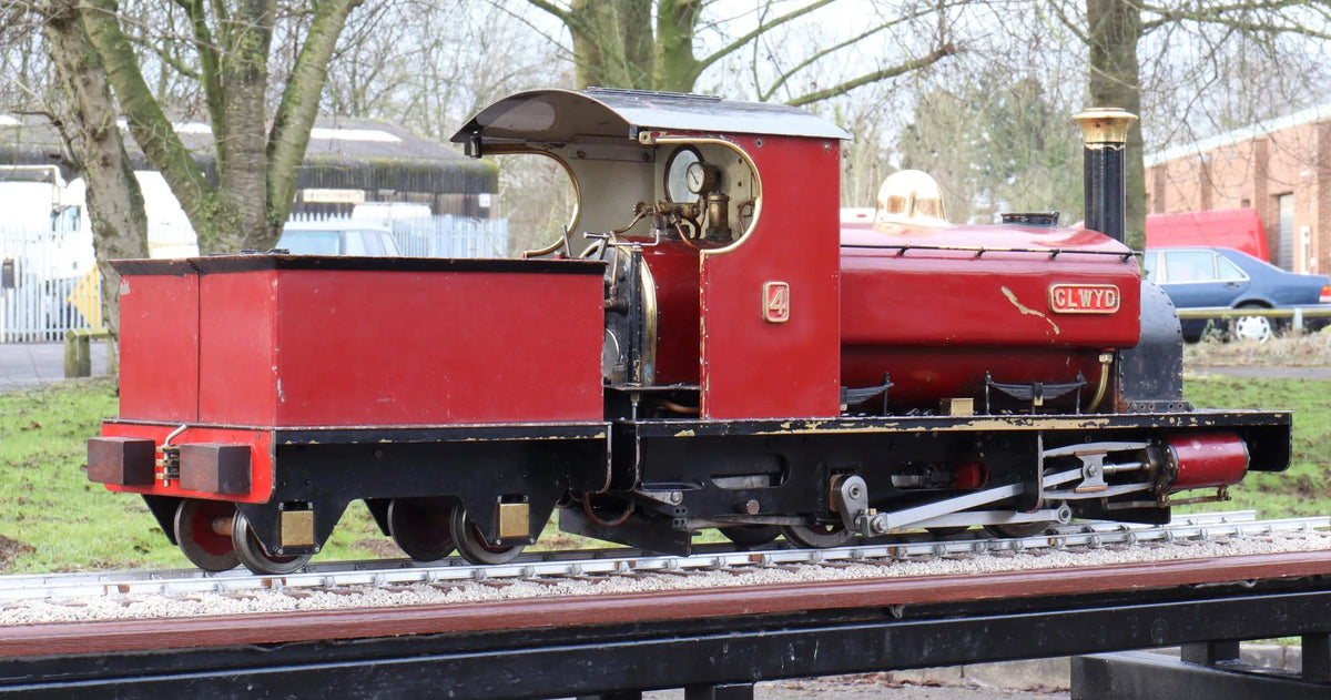 3 1/2 inch gauge Conway "Clwyd" 0-4-0ST