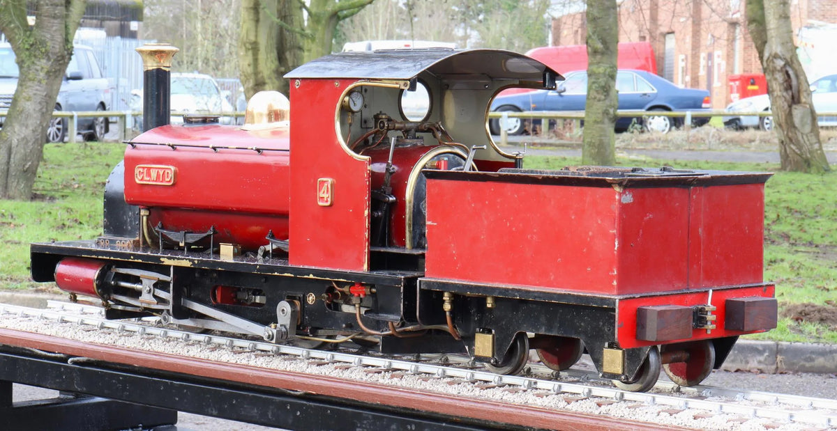 3 1/2 inch gauge Conway "Clwyd" 0-4-0ST