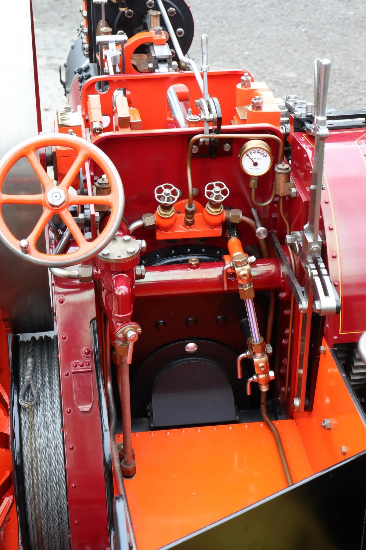3 inch scale 6nhp Burrell agricultural engine