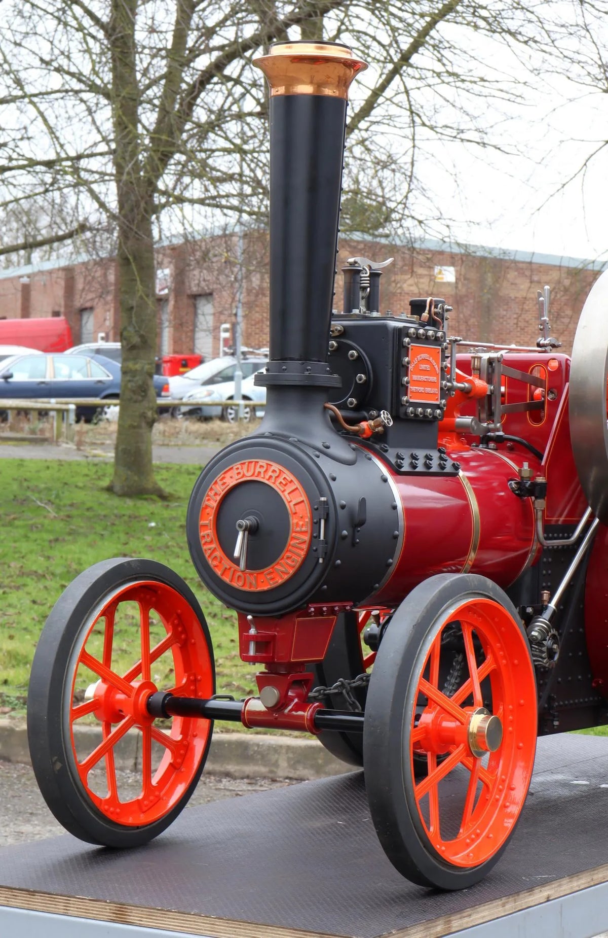 3 inch scale 6nhp Burrell agricultural engine