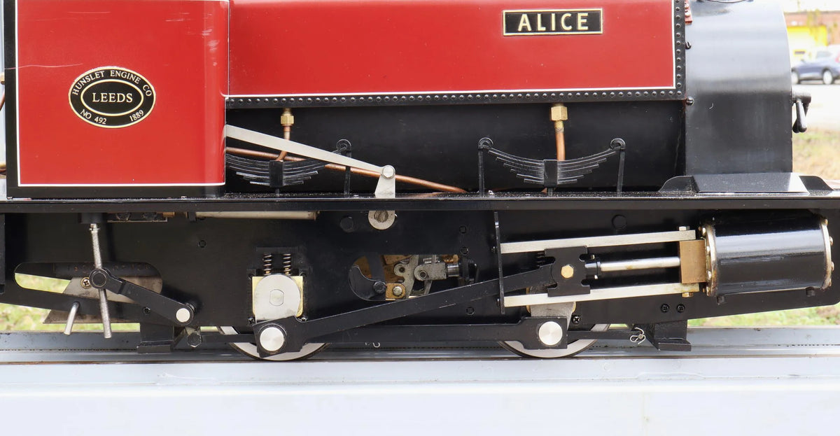 5 inch gauge Hunslet 0-4-0ST