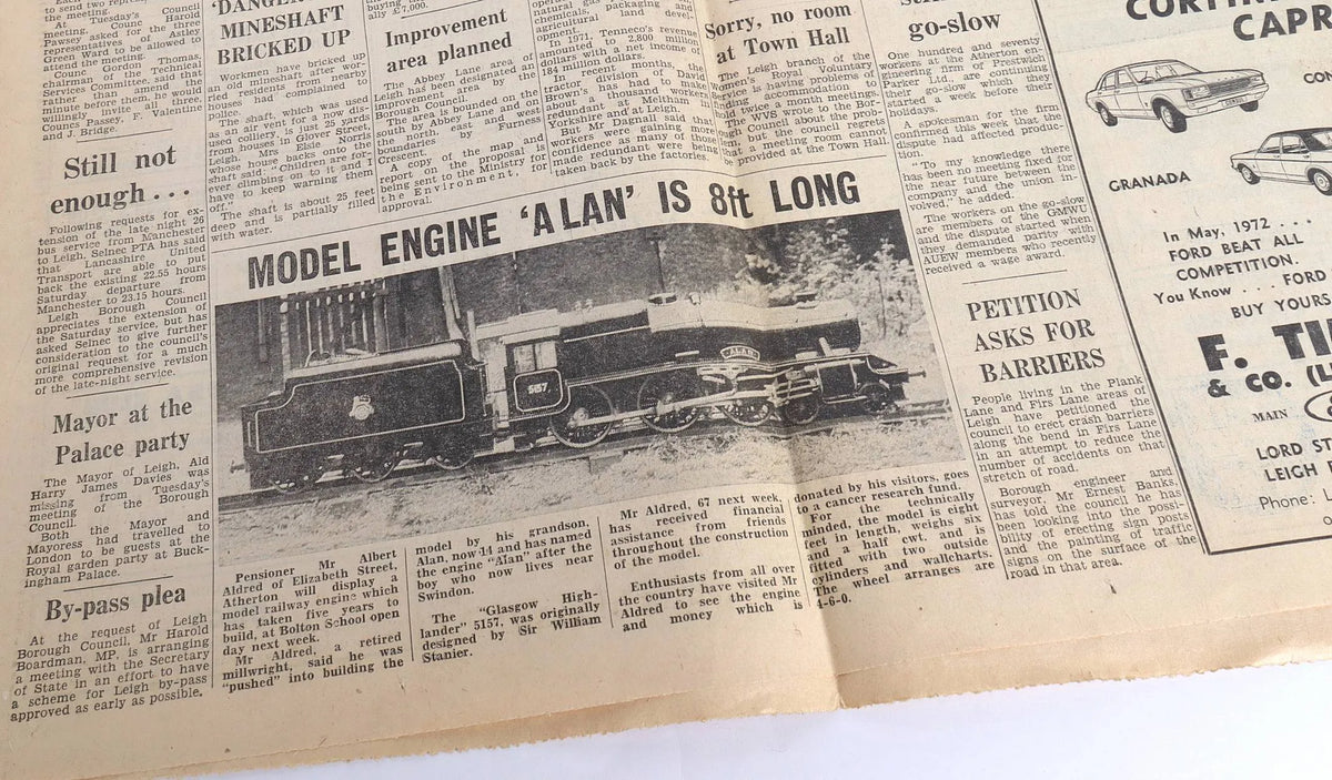 7 1/4 inch gauge LMS Black 5 4-6-0
