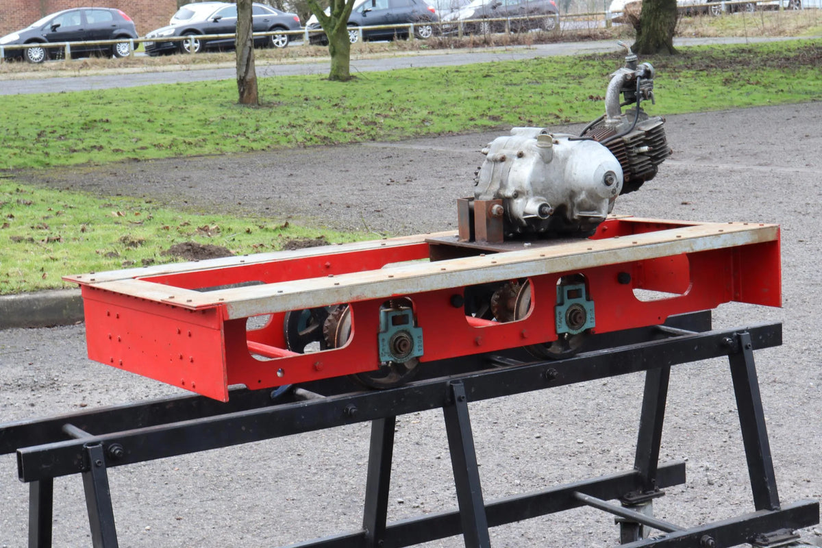 7 1/4 inch narrow gauge petrol mechanical shunter