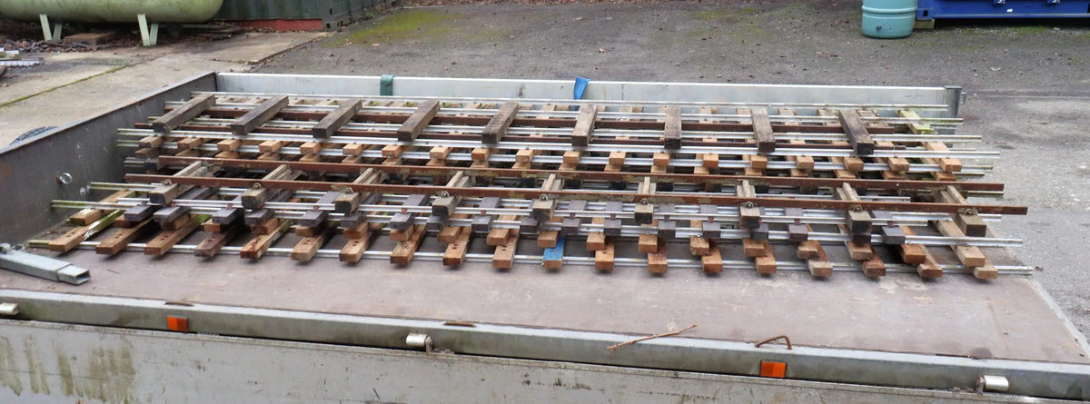 180 feet 7 1/4 inch gauge track