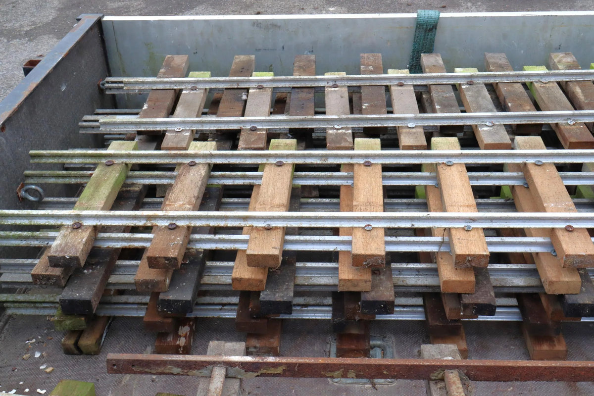 180 feet 7 1/4 inch gauge track