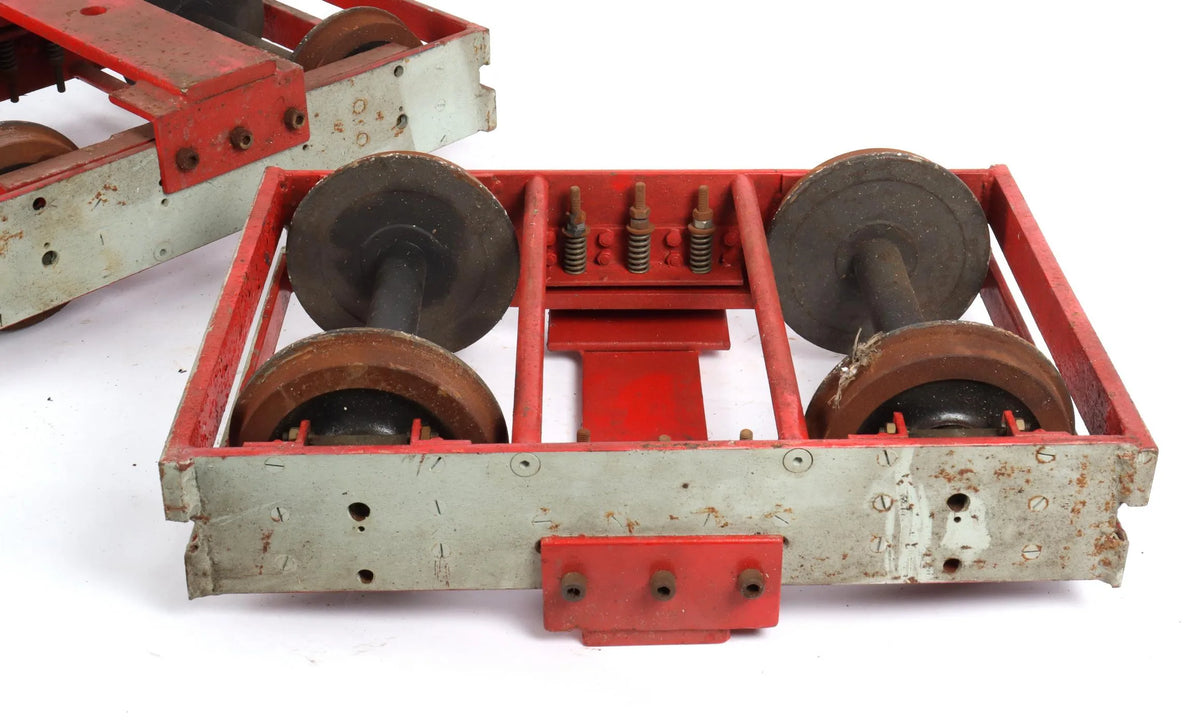 Pair 7 1/4 inch gauge bogies