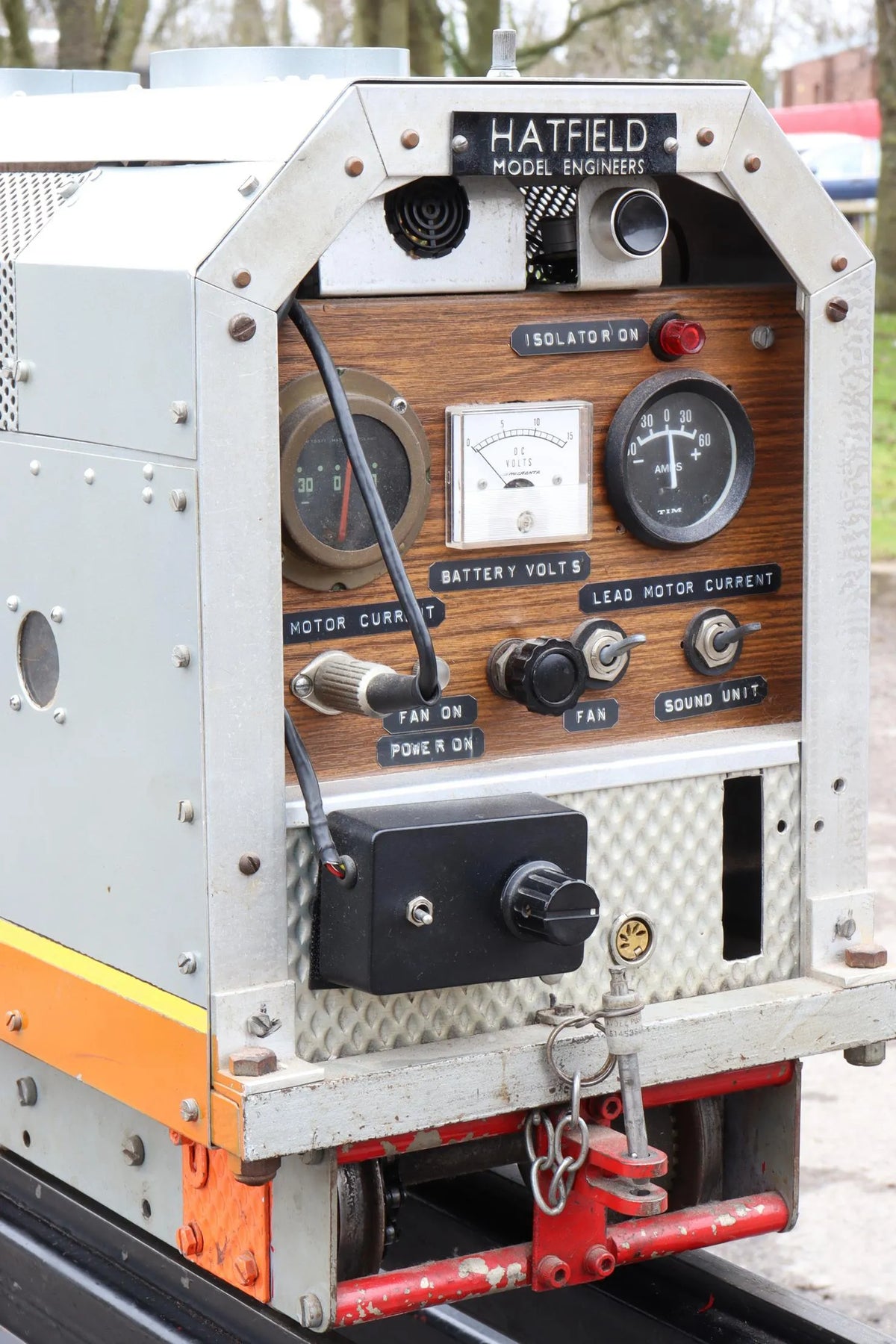 5 inch gauge Santa Fe battery electric