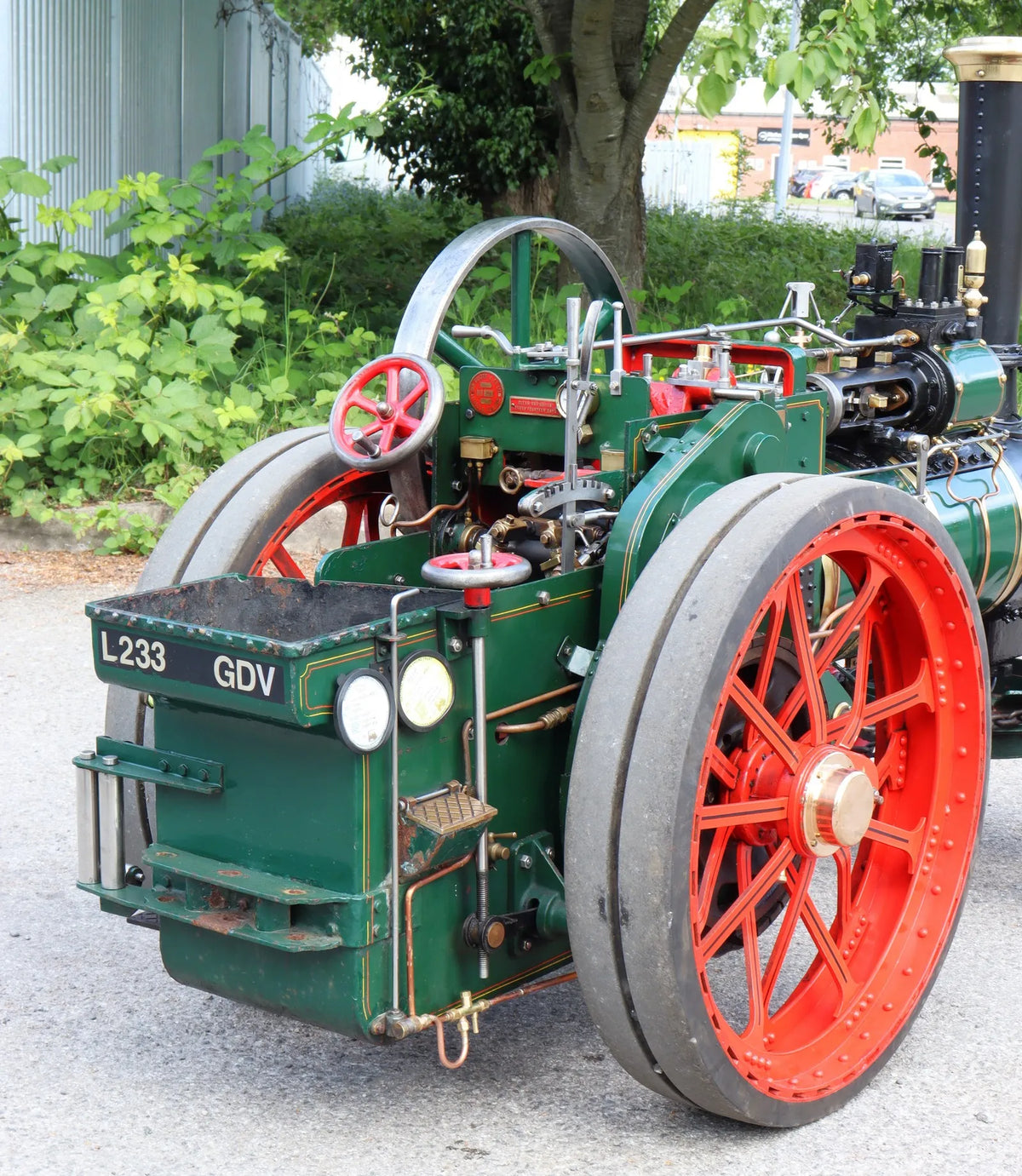 4  inch scale Foster agricultural engine