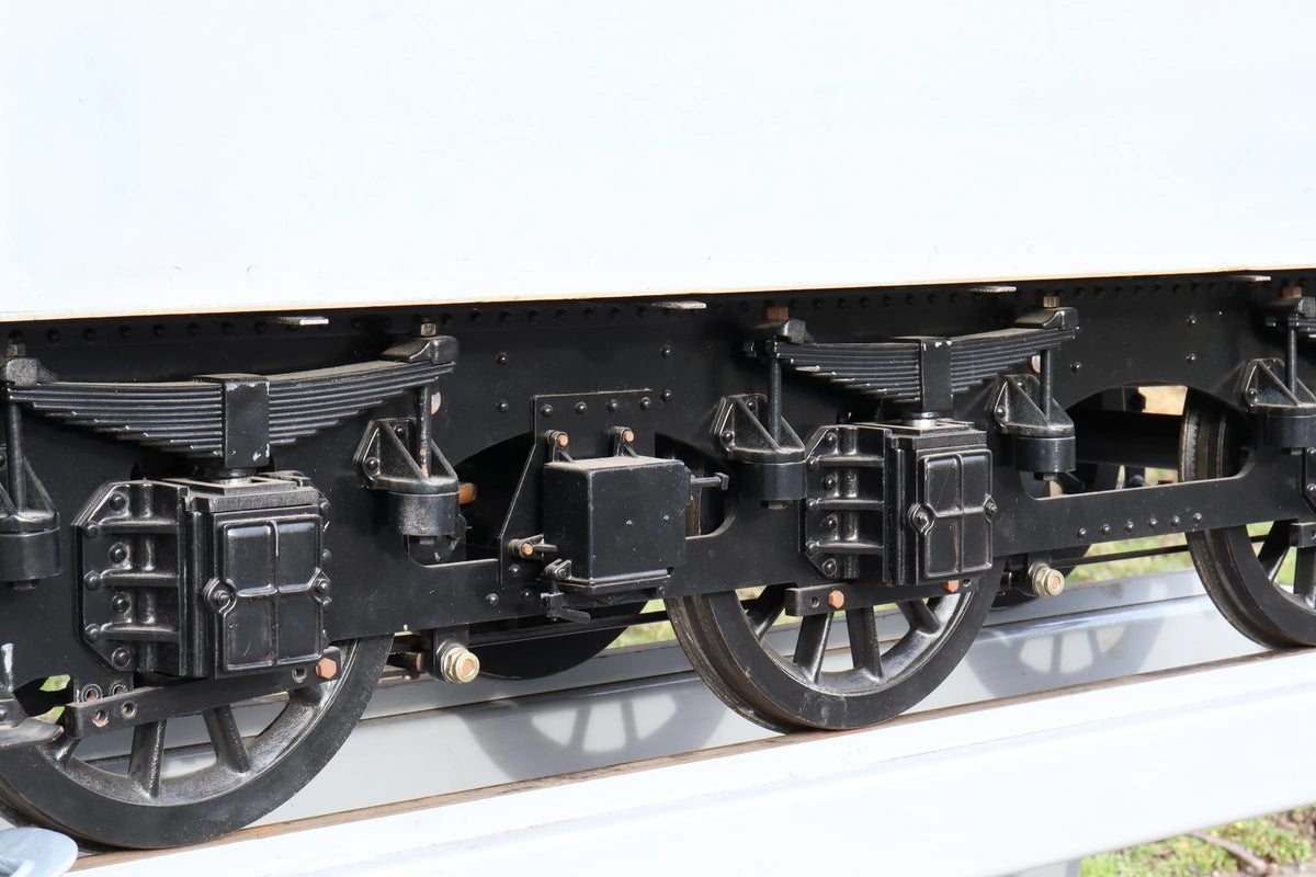 7 1/4 inch gauge LMS Duchess with commercial boiler