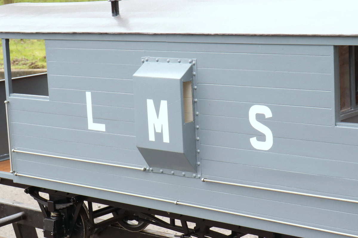 7 1/4 inch gauge brake van