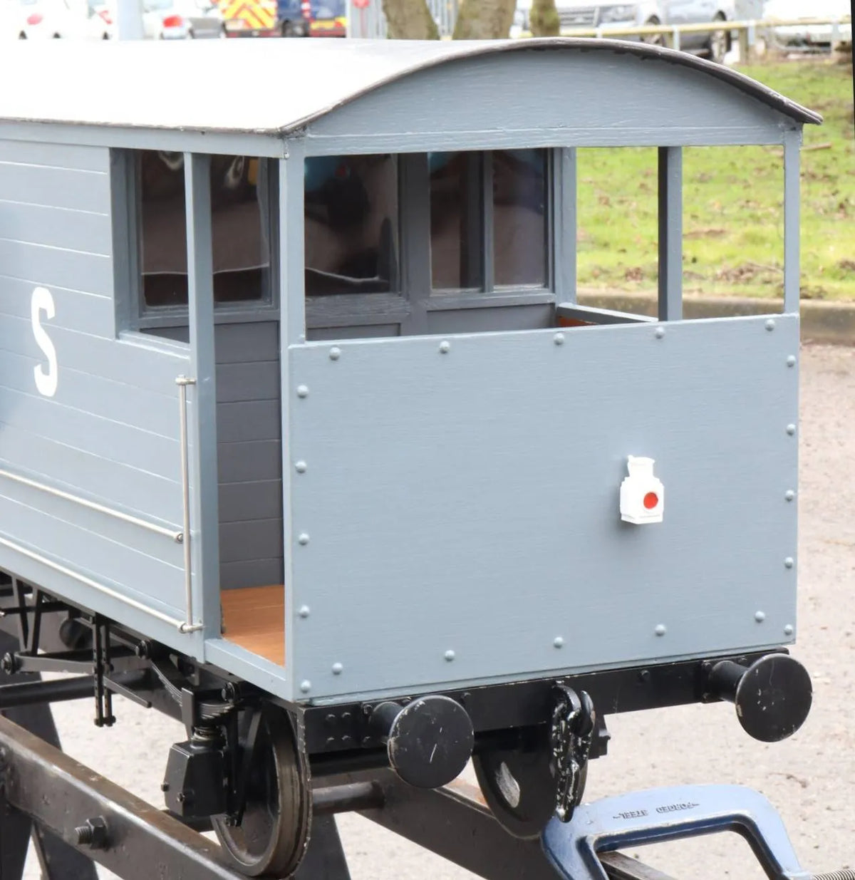 7 1/4 inch gauge brake van