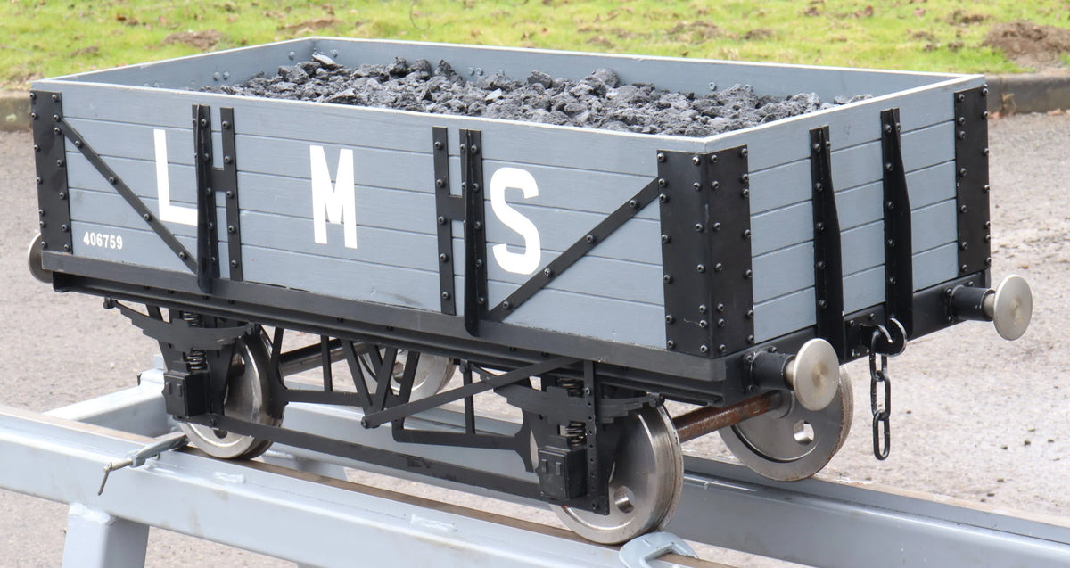 7 1/4 inch gauge 5-plank wagon