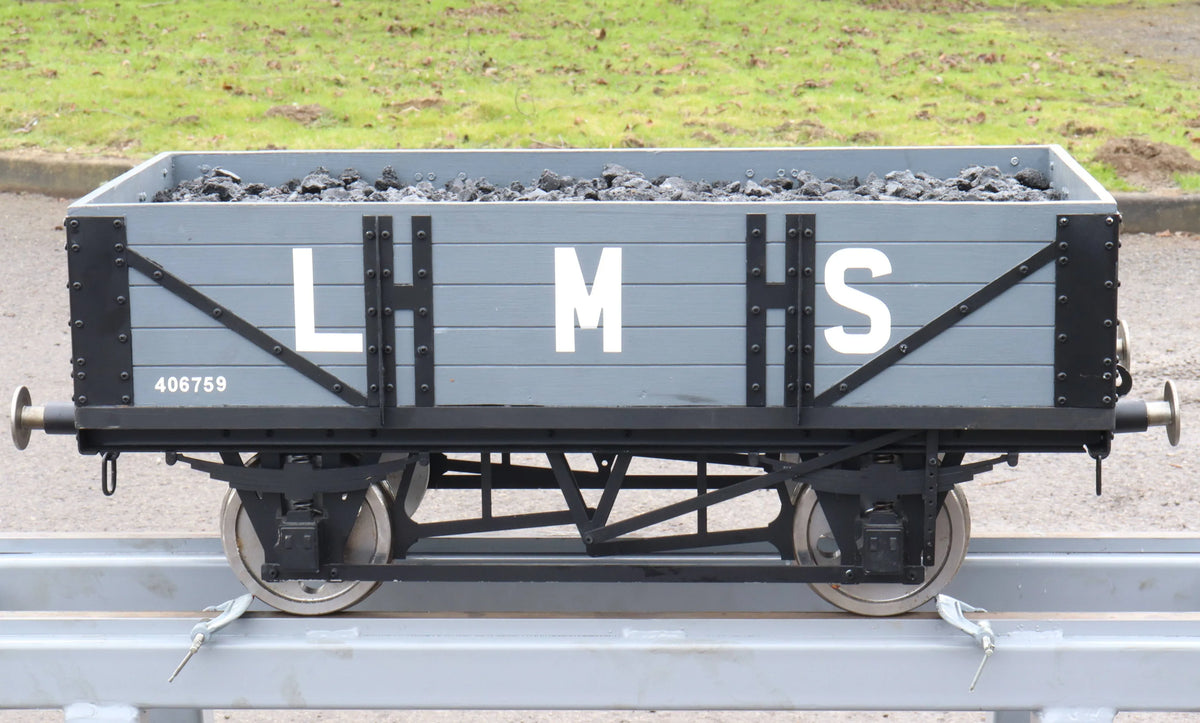 7 1/4 inch gauge 5-plank wagon