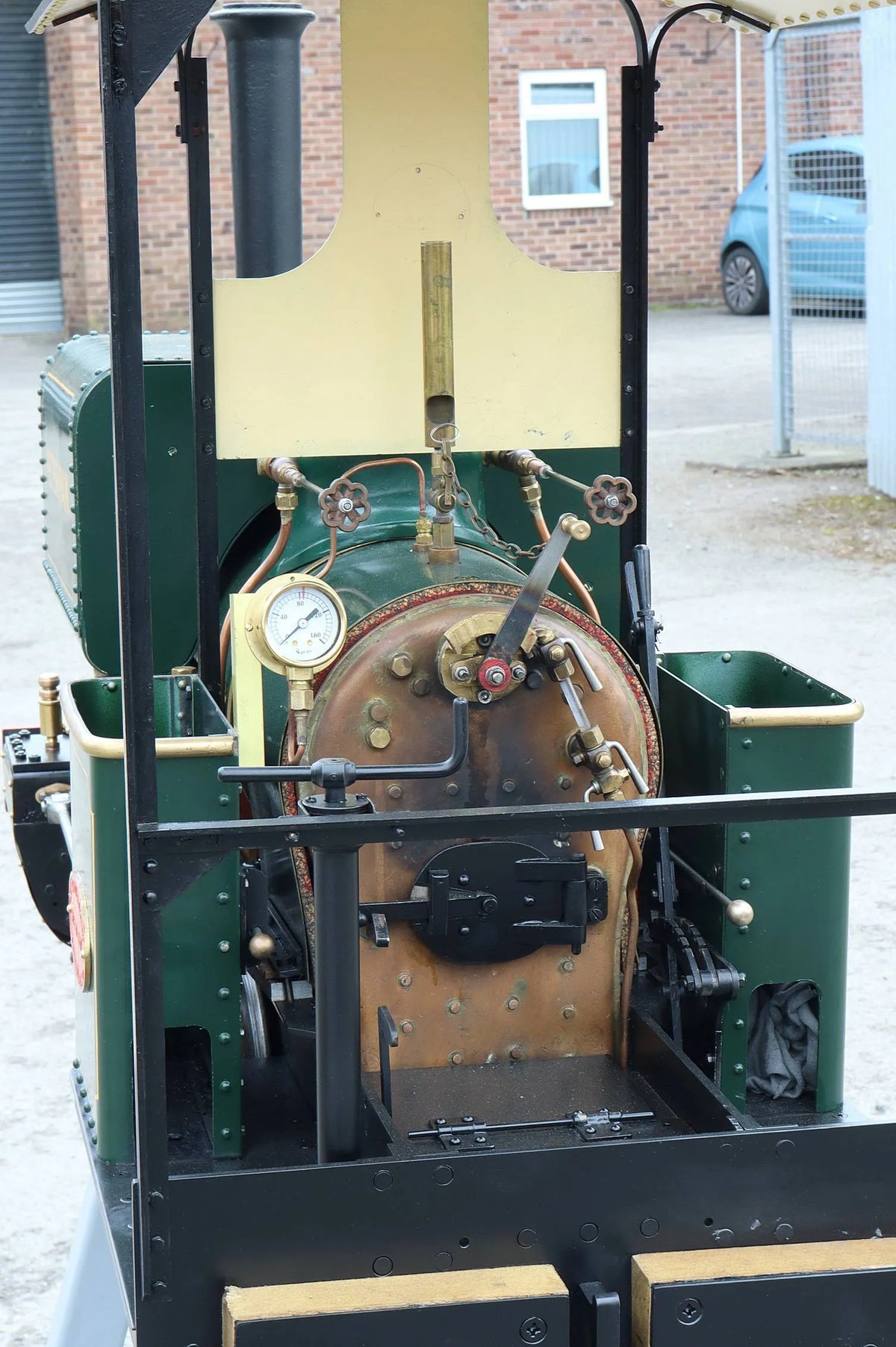 7 1/4 inch gauge Kerr Stuart "Wren" 0-4-0 ST