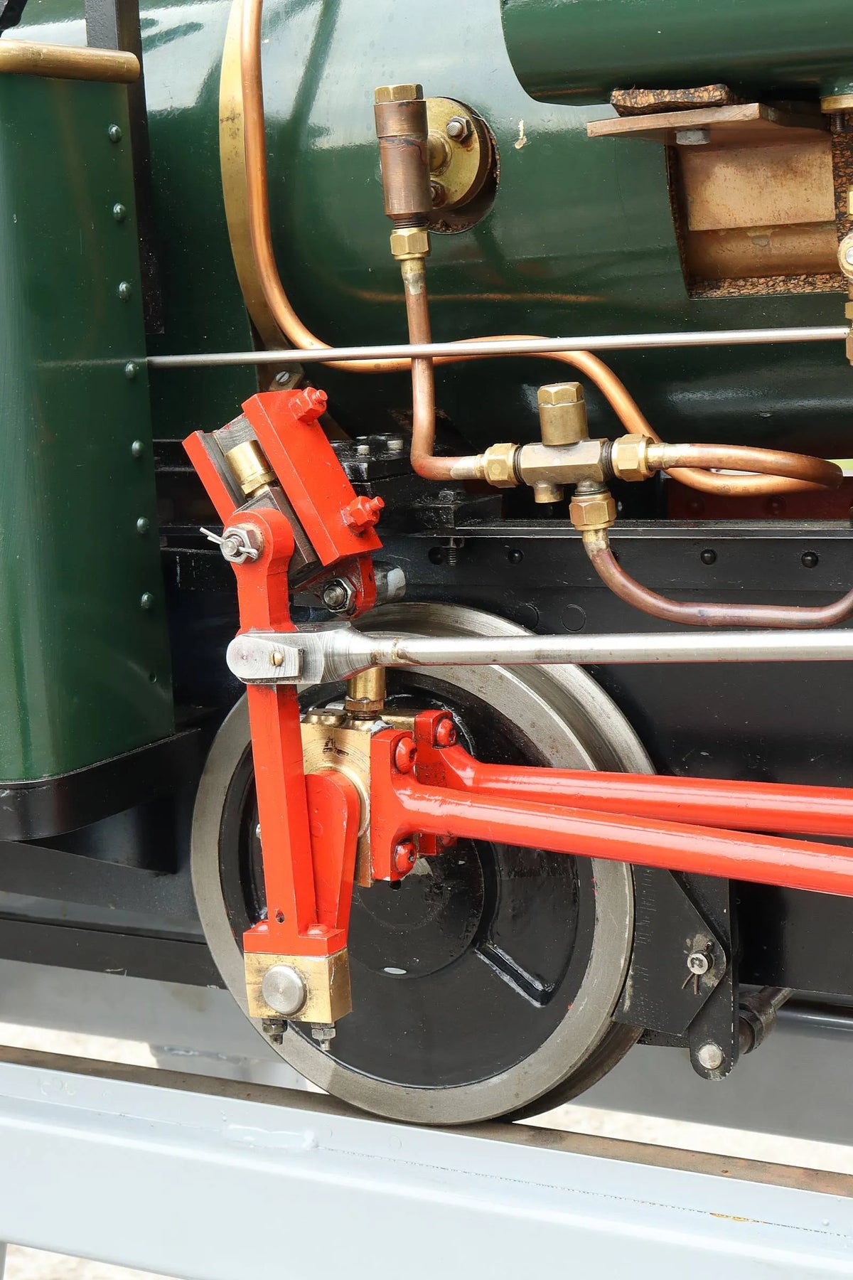 7 1/4 inch gauge Kerr Stuart "Wren" 0-4-0 ST