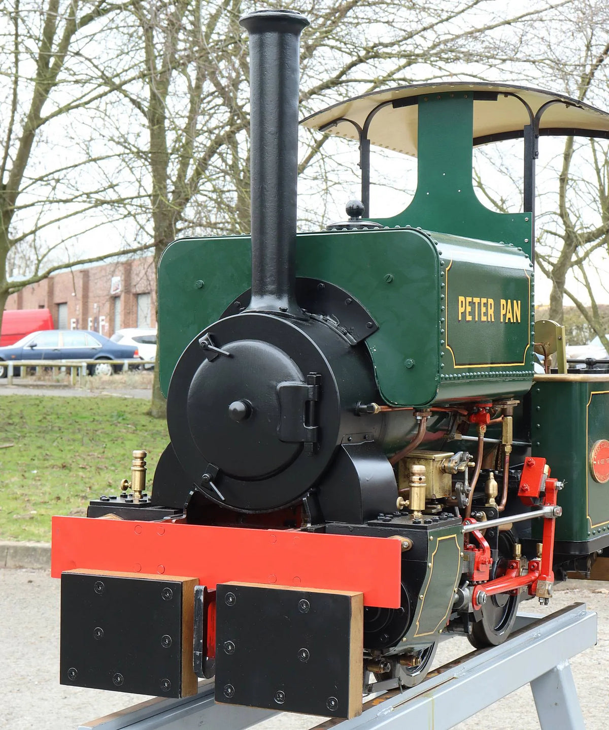 7 1/4 inch gauge Kerr Stuart "Wren" 0-4-0 ST