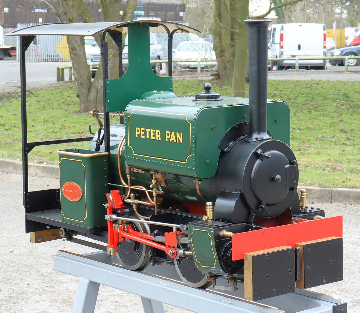 7 1/4 inch gauge Kerr Stuart "Wren" 0-4-0 ST