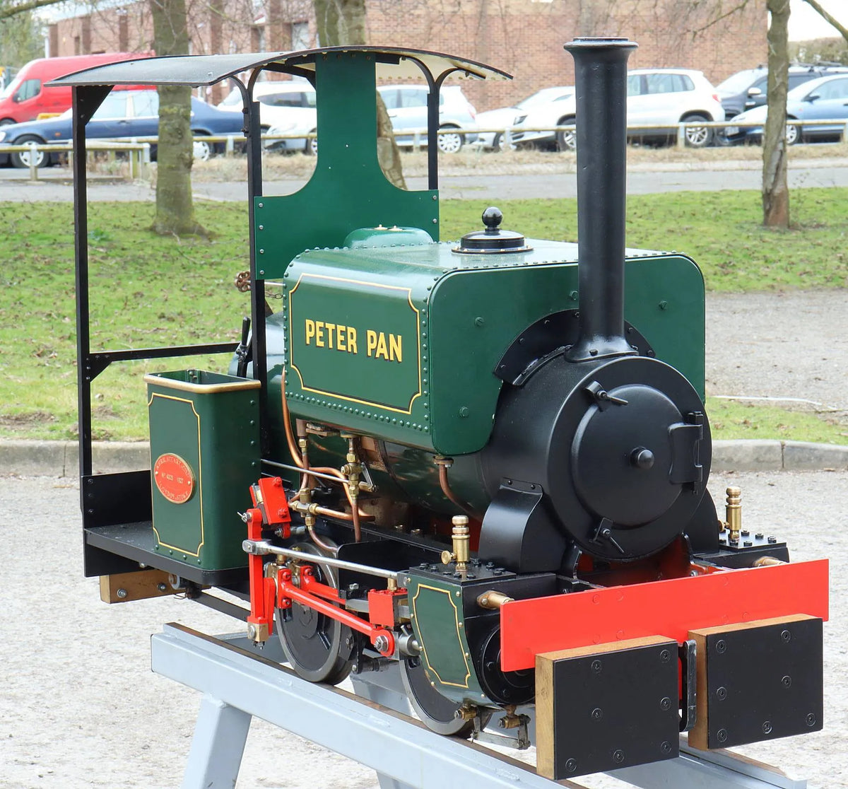 7 1/4 inch gauge Kerr Stuart "Wren" 0-4-0 ST