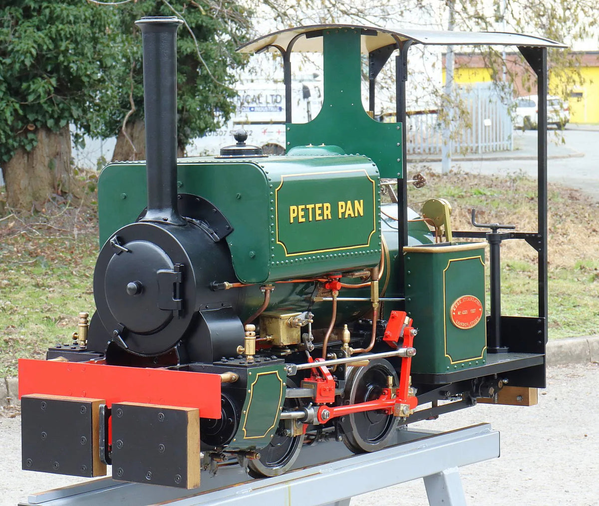 7 1/4 inch gauge Kerr Stuart "Wren" 0-4-0 ST
