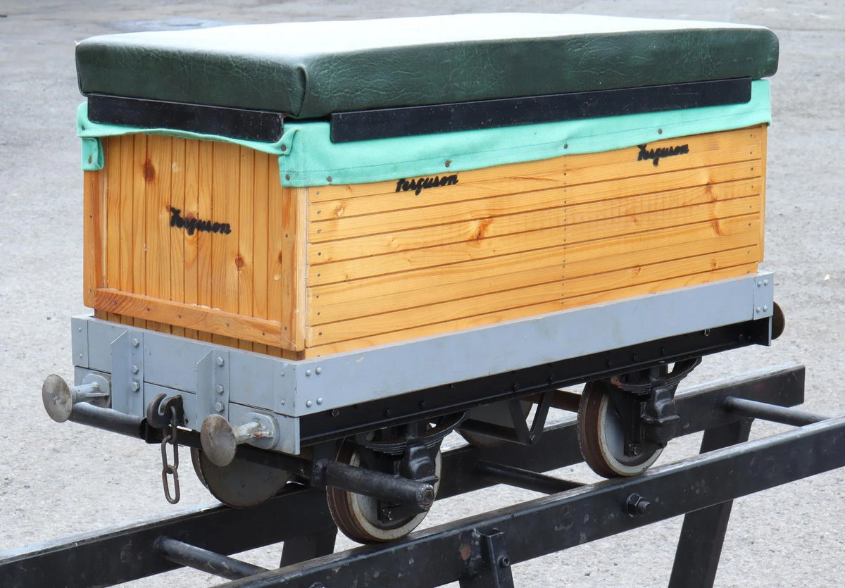 7 1/4 inch gauge ground level driving truck