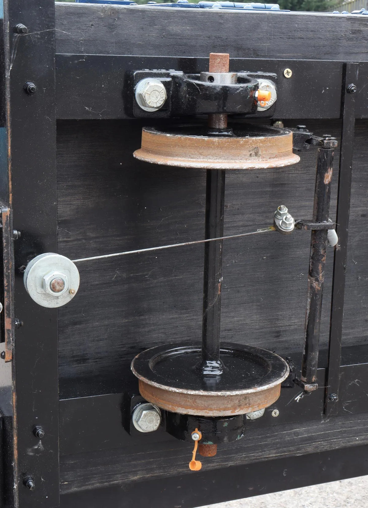 7 1/4 inch narrow gauge braked wagon