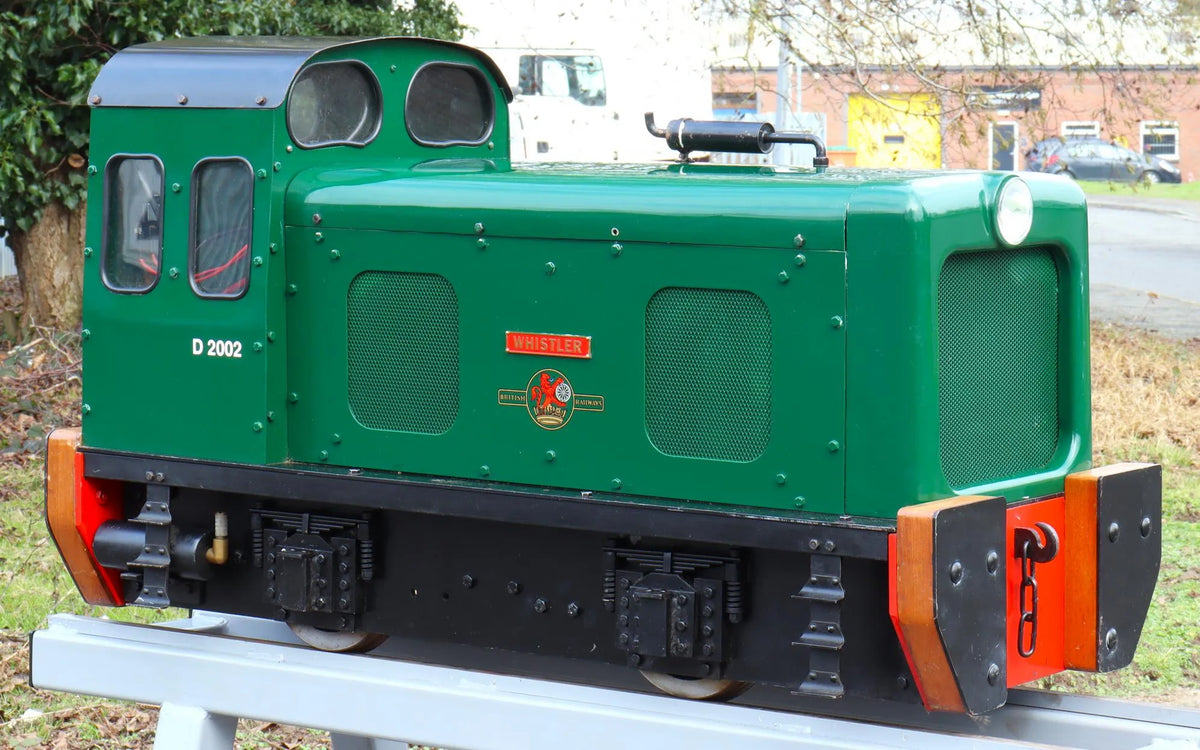 7 1/4 inch gauge Vulcan battery-electric shunter