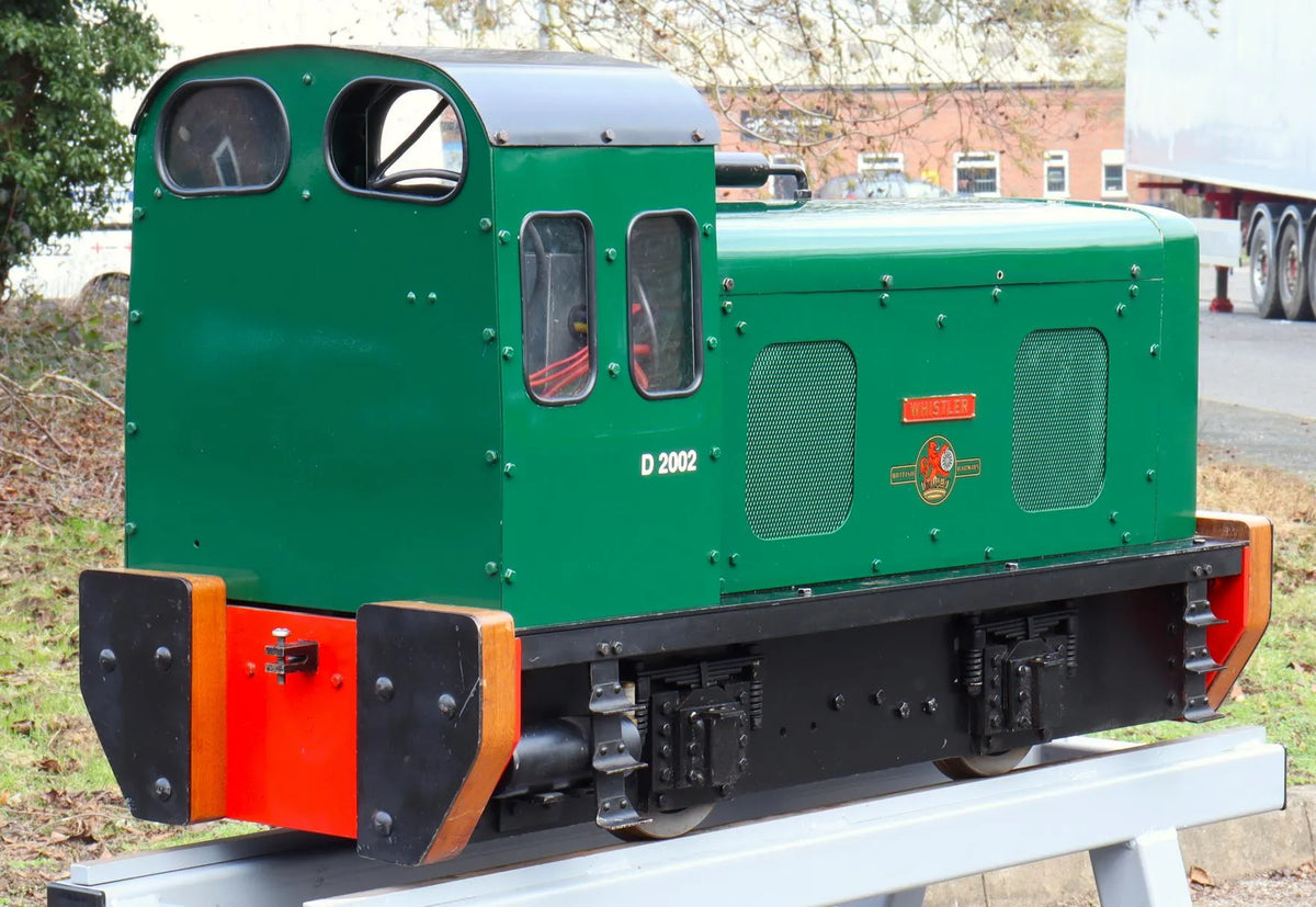 7 1/4 inch gauge Vulcan battery-electric shunter