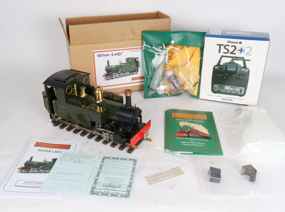 32/45mm narrow gauge Roundhouse 'Silver Lady' 0-6-0