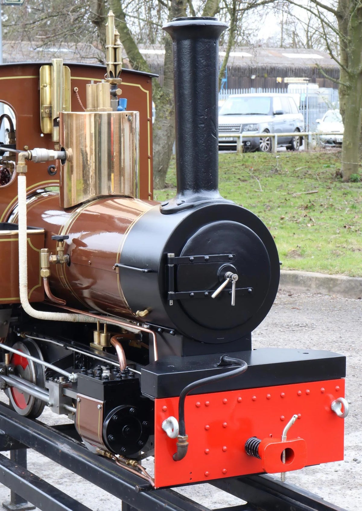 7 1/4 inch gauge "Romulus" with tender