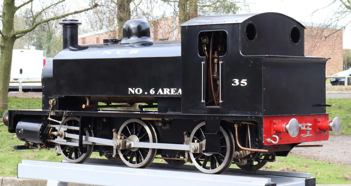 7 1/4 inch gauge "Holmside" 0-6-0T