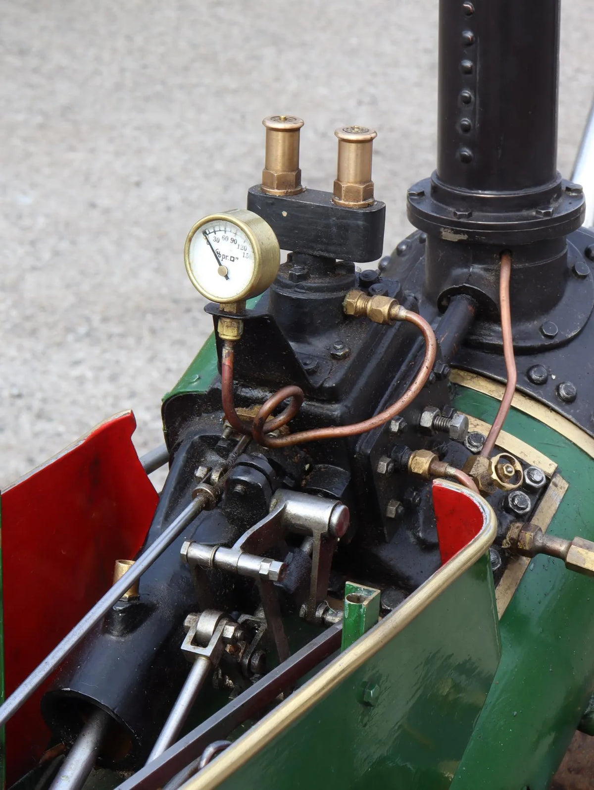3 inch scale Simplicity steam roller