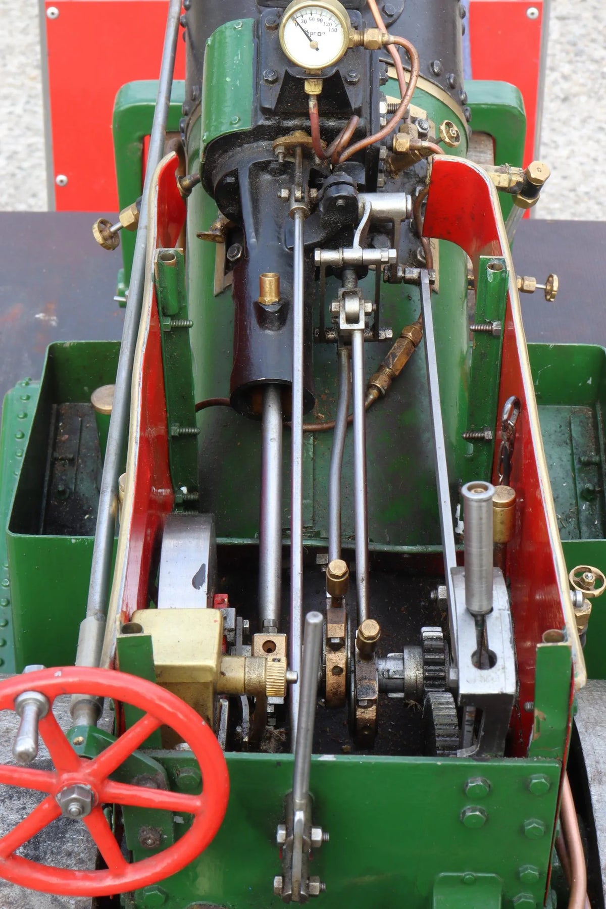 3 inch scale Simplicity steam roller
