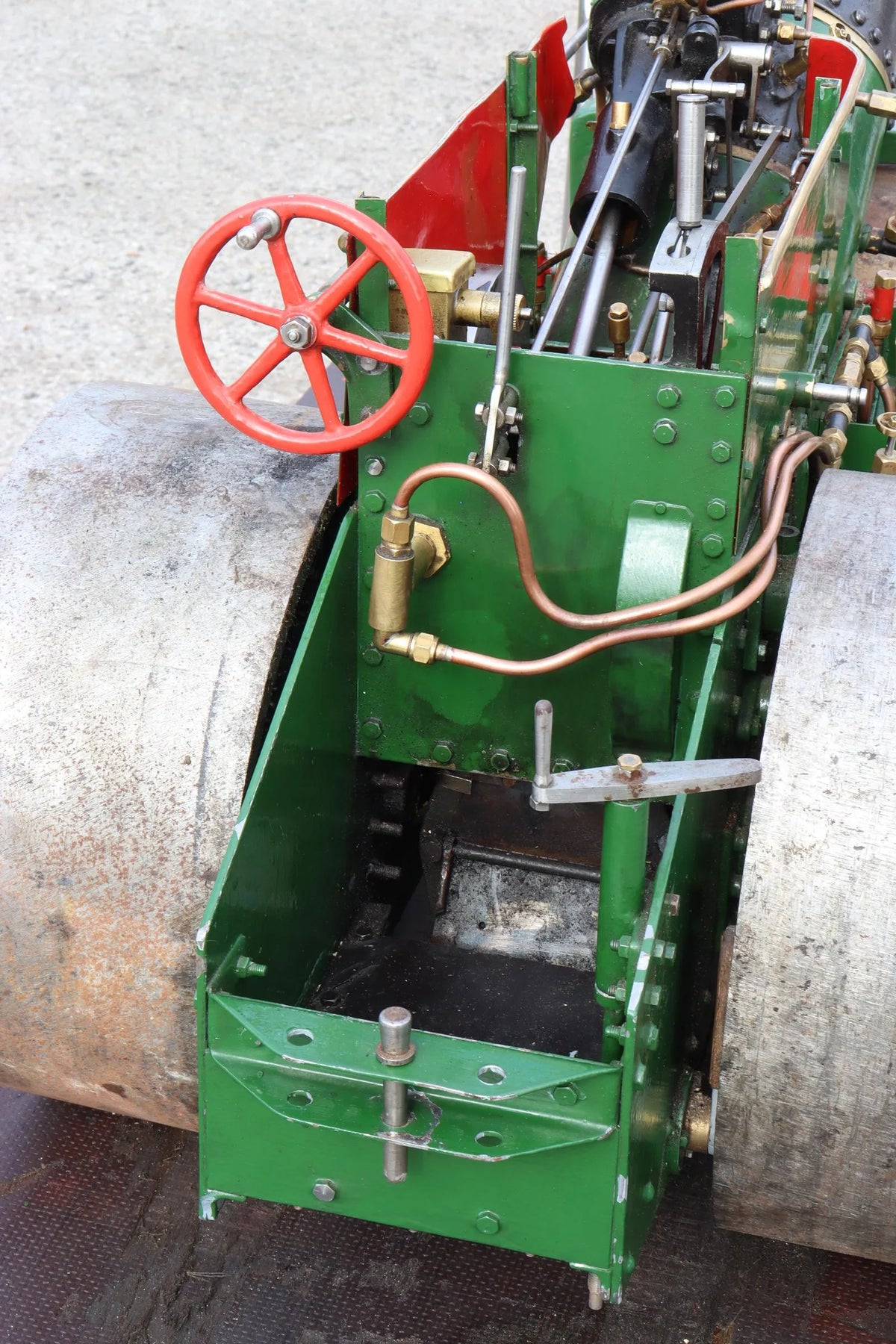 3 inch scale Simplicity steam roller