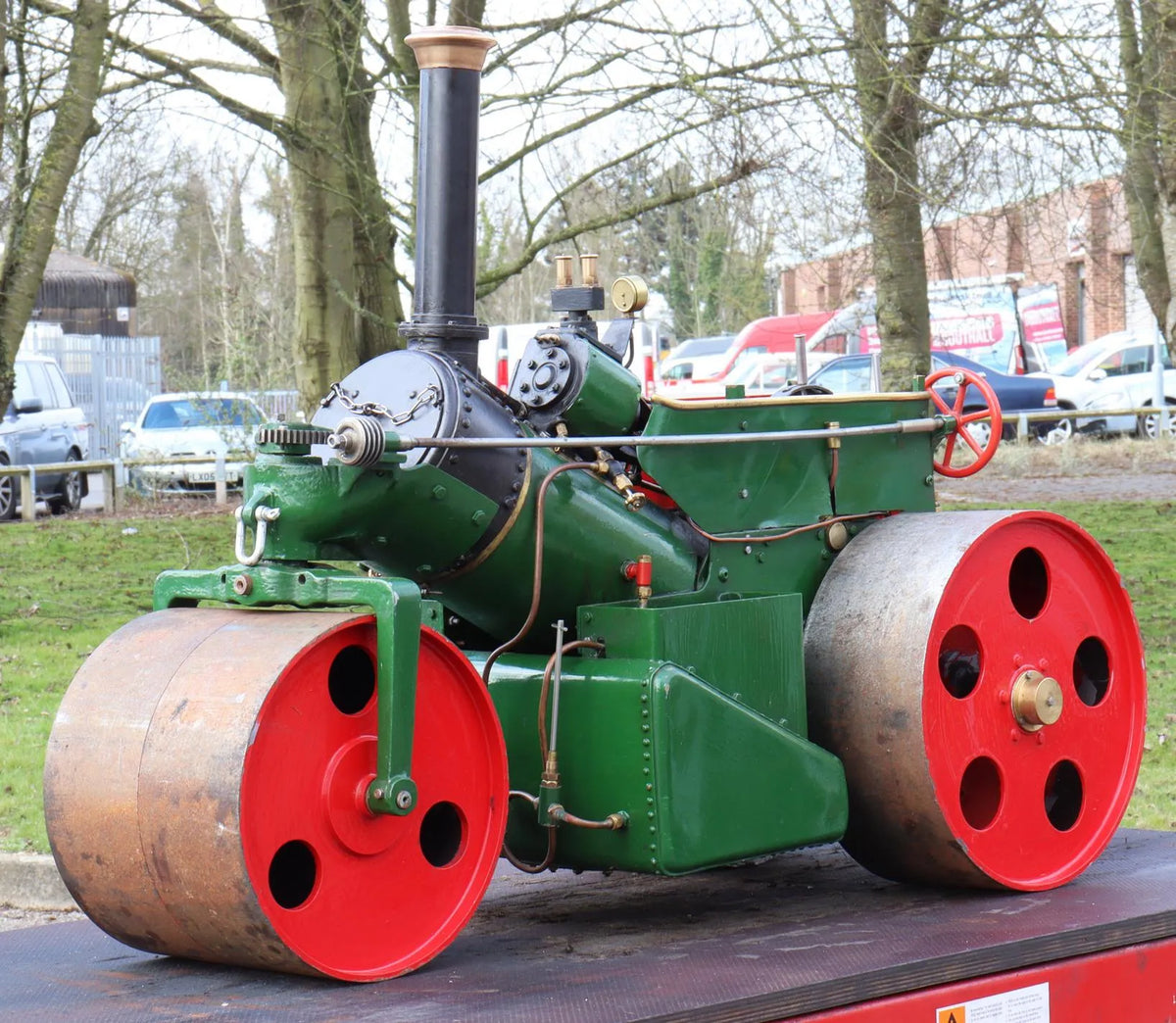 3 inch scale Simplicity steam roller