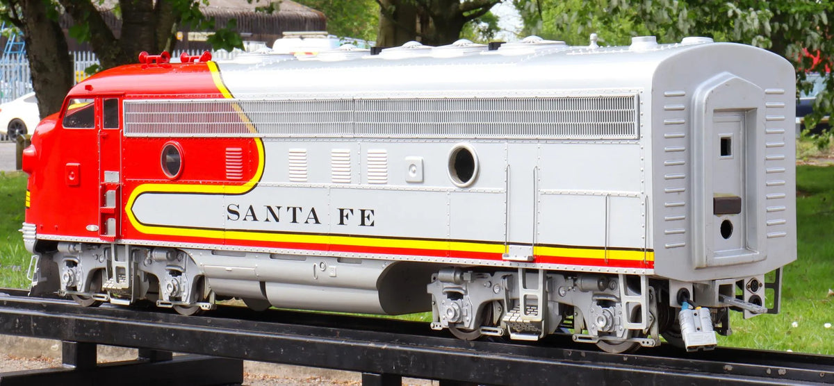 5 inch gauge Santa Fe F7