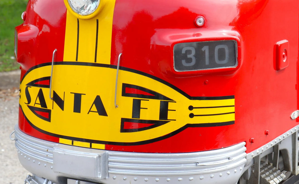5 inch gauge Santa Fe F7