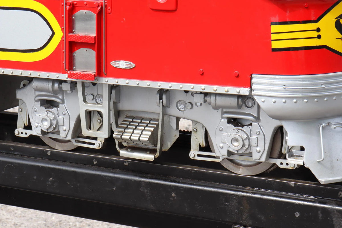 5 inch gauge Santa Fe F7