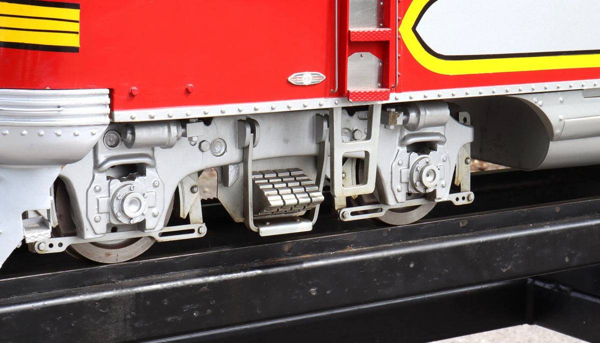 5 inch gauge Santa Fe F7