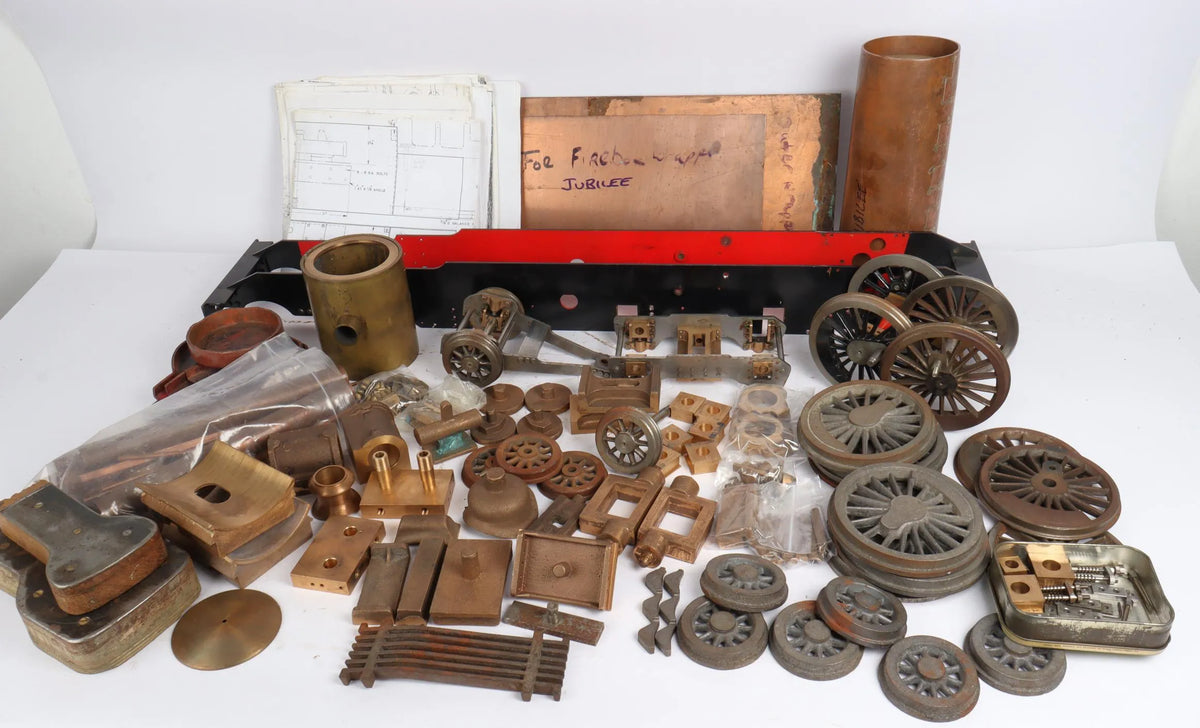 3 1/2 inch gauge Stanier 2-6-4T castings & boiler kit